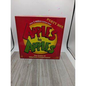 Mattel Apples To Apples Party Box Game And Instructions 2007